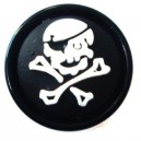 Plug Oreille / Lobe Blackline Pirate Blanc