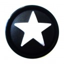 Plug Oreille / Lobe Blackline Etoile Blanche