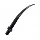 Ecarteur Oreille / Lobe Blackline Griffe Courb&eacute;e