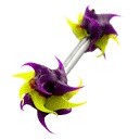 
T&eacute;ton Silicone Violet / Jaune