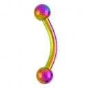 Arcade Titane Anodis&eacute; Multicolore Boules