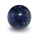 
Boule Acrylique Noire UV Scintillante