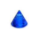 
Pique Acrylique Bleu Fonc&eacute; Transparent UV Seul