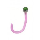 
Nez Bioflex Rose et Diamant Vert