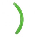 Barre Piercing Banane Bioflex / Bioplast Verte