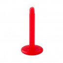 Barre Piercing Bioflex / Bioplast Stud Rouge