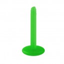 Barre Piercing Bioflex / Bioplast Stud Verte
