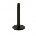 Barre Piercing Bioflex / Bioplast Stud Noire
